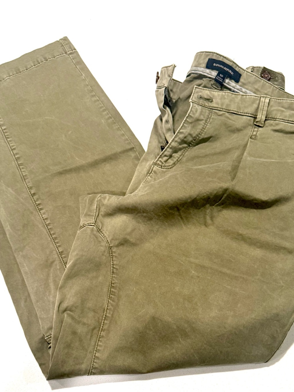 Banana Republic Olive Green Men's Chino Pants